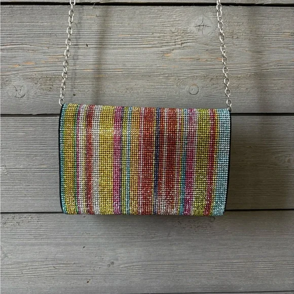 Rhinestone Rainbow Crossbody - Picture 3 of 9